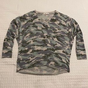 Karlie camo sweater